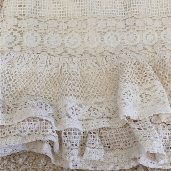 off white lace skirt Small miss avenue - Picture 2 of 5